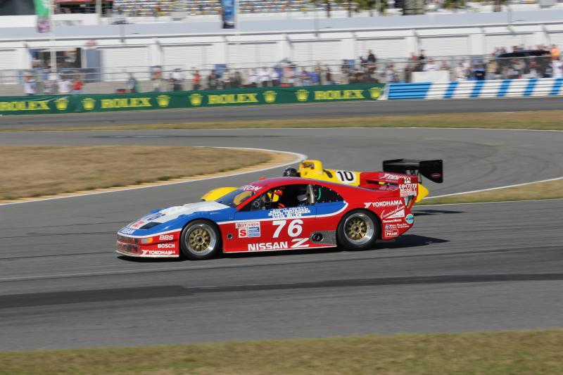 Former Rolex 24 overall winning 300ZX doing some laps at the 2012 Rolex 24.