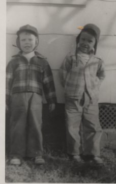 Bruce & Me, early 1950's