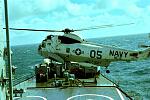 helo landing on USS Pawcatuck