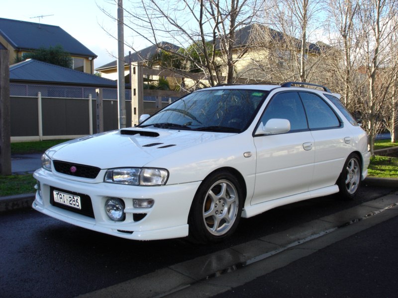 180kW at the wheels. ;)

STI VF22 turbo, front mount cooler, bigger injectors, fuel pump, possum link ecu, etc