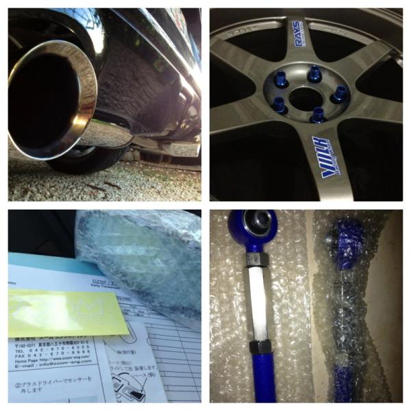 just a few modifications i got from the GReddy exhaust , megan camber arms, monaco mirror and my fave VOLK Racing TE37 rims