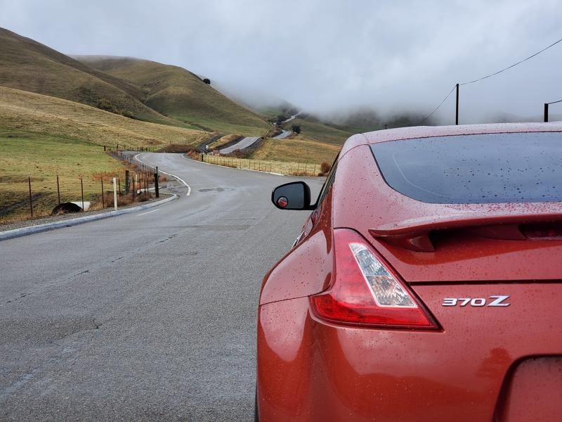 Nemo on California's great mountain roads.