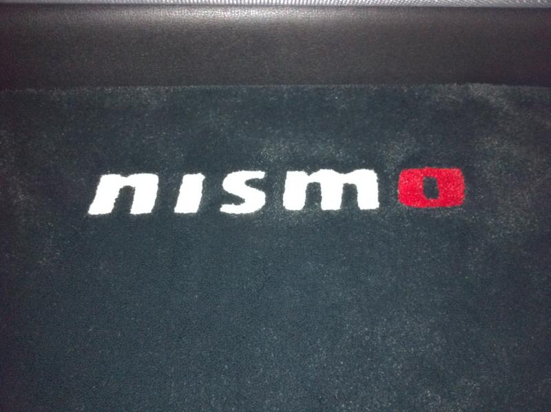 Custom trunk mat.