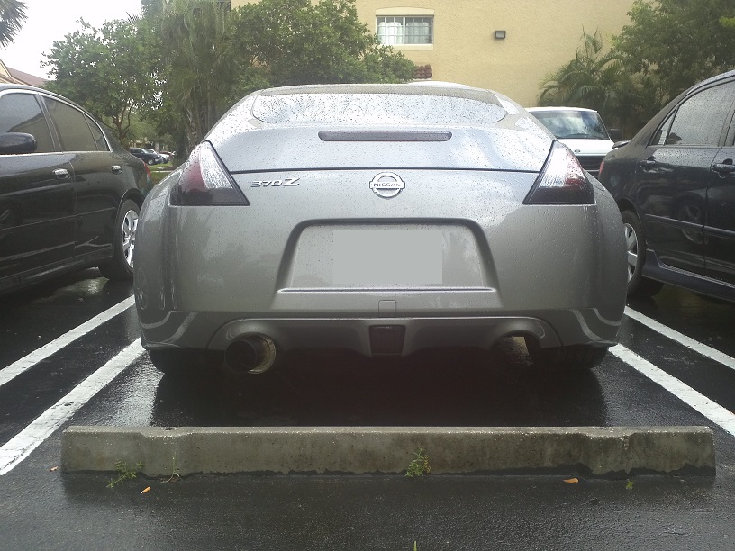 G37S greddy muffler and smoked tail lights