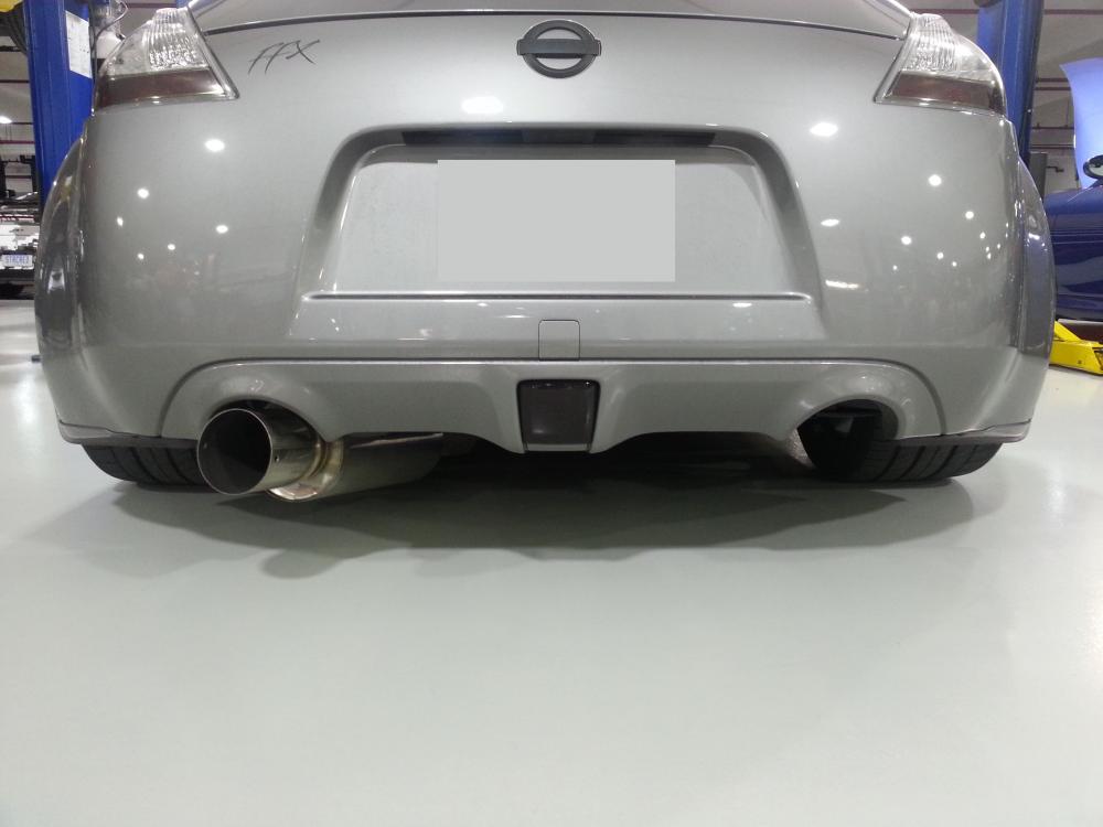 HKS Hi-power muffler a** shots