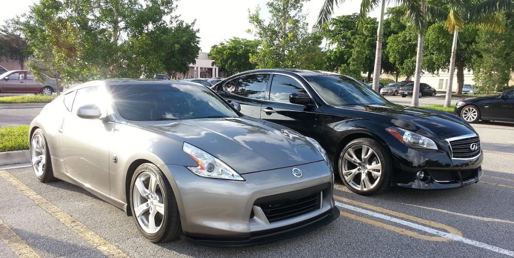 The Z and my brother's M37S