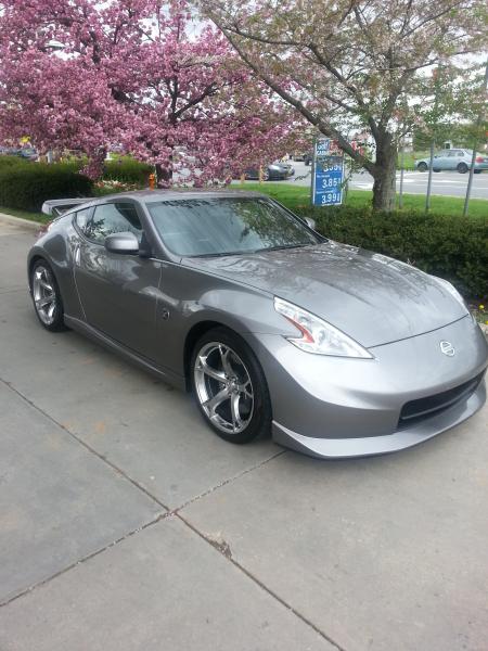 At a gas station in MD where I bought my car, right before the long trek back to the Burgh.