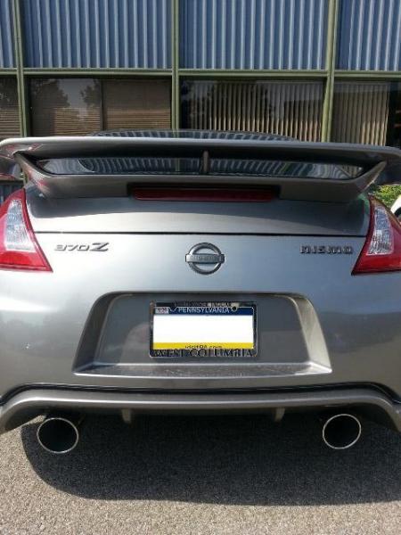 Plasti dipped my emblems (Anthracite Grey).