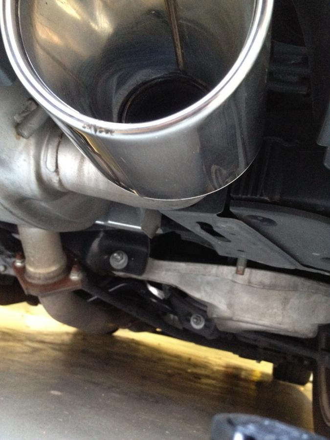 Adams Metal Polish 1 Exhaust (underside)