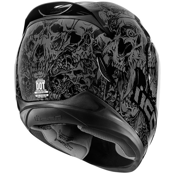 2013 Icon Airmada Parahuman Helmet Black2