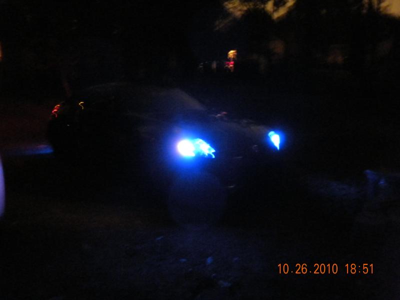 V-Leds Blue Front Lights