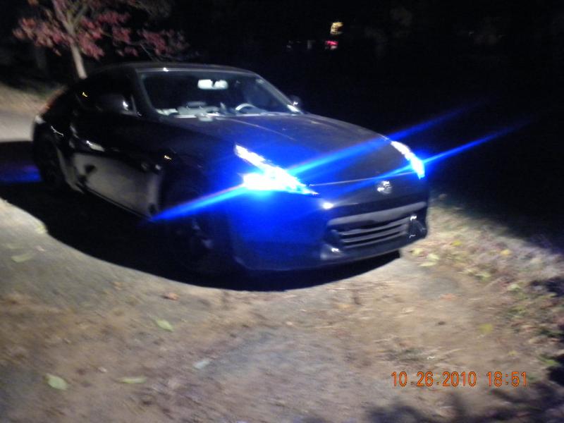 V-Leds Blue Front Lights