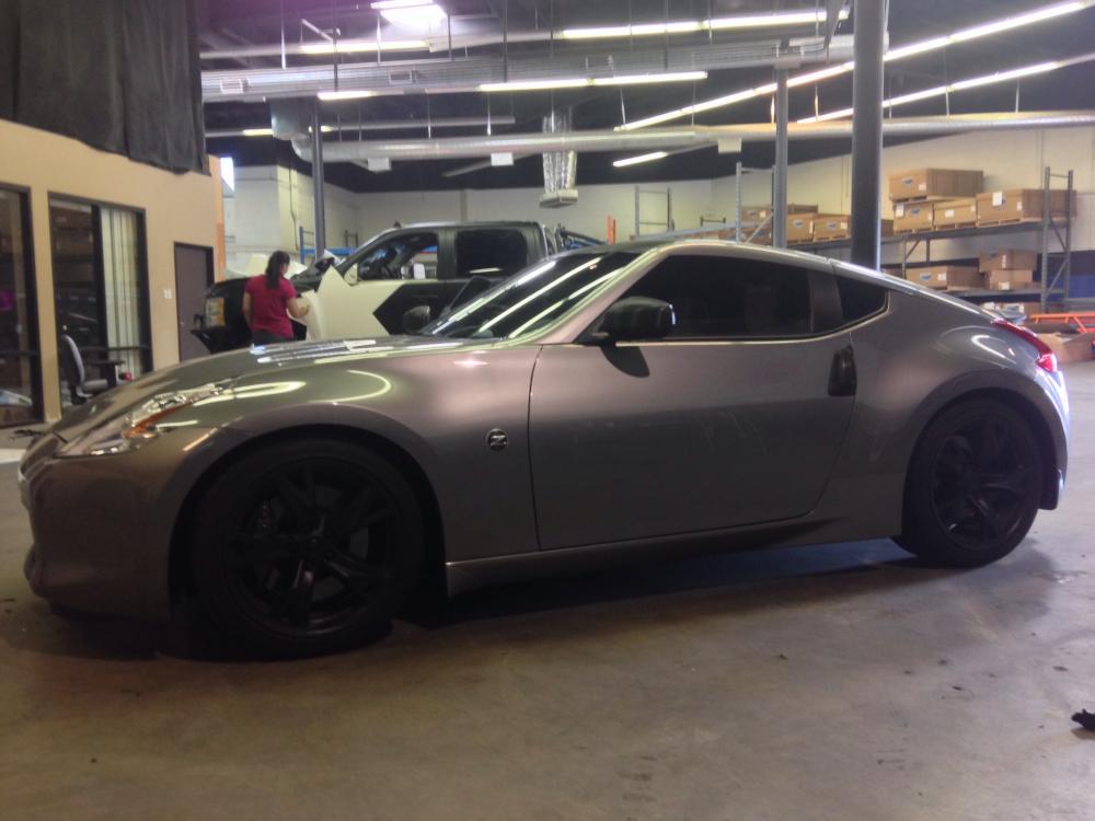 Pic of Z from side after roof wrap