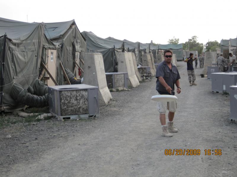 Me relaxing in Salerno, Afghanistan. Pakastan border.