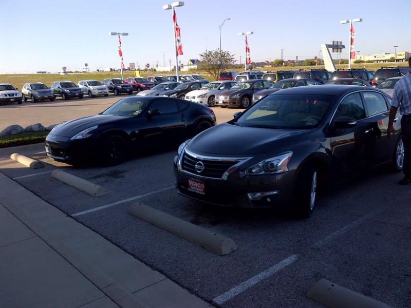 my 2010 370z and my girlfriend's 2013 altima 2.5 sl