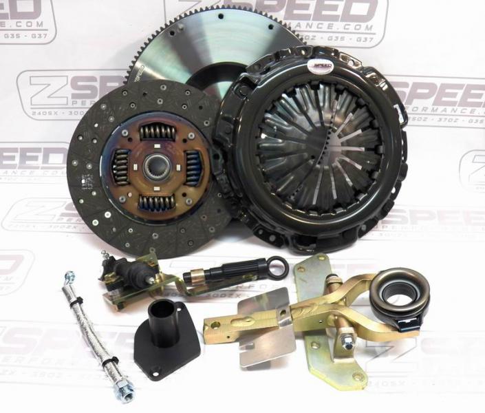 ZSpeed Stage 2 EZ Street Clutch
ZSpeed Billet Steel Flywheel 
ZSpeed CMAK CSC Delete