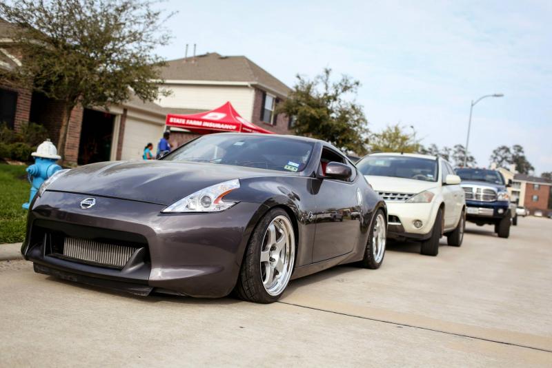 SHOT OF THE WIDE MOUTH 40TH ANNIVERSARY Z FORCED INDUCTION BADASS INTERCOOLER SETUP!