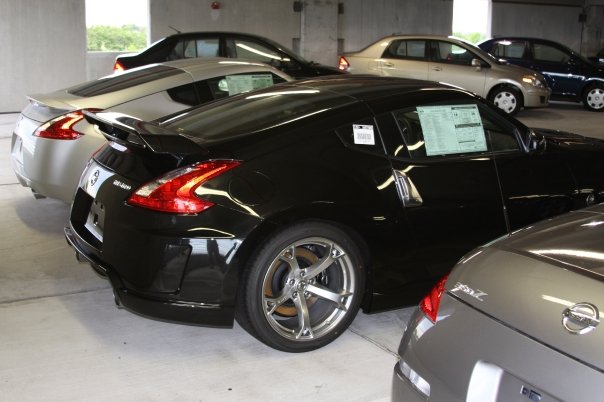 my z when i got it off the dealership