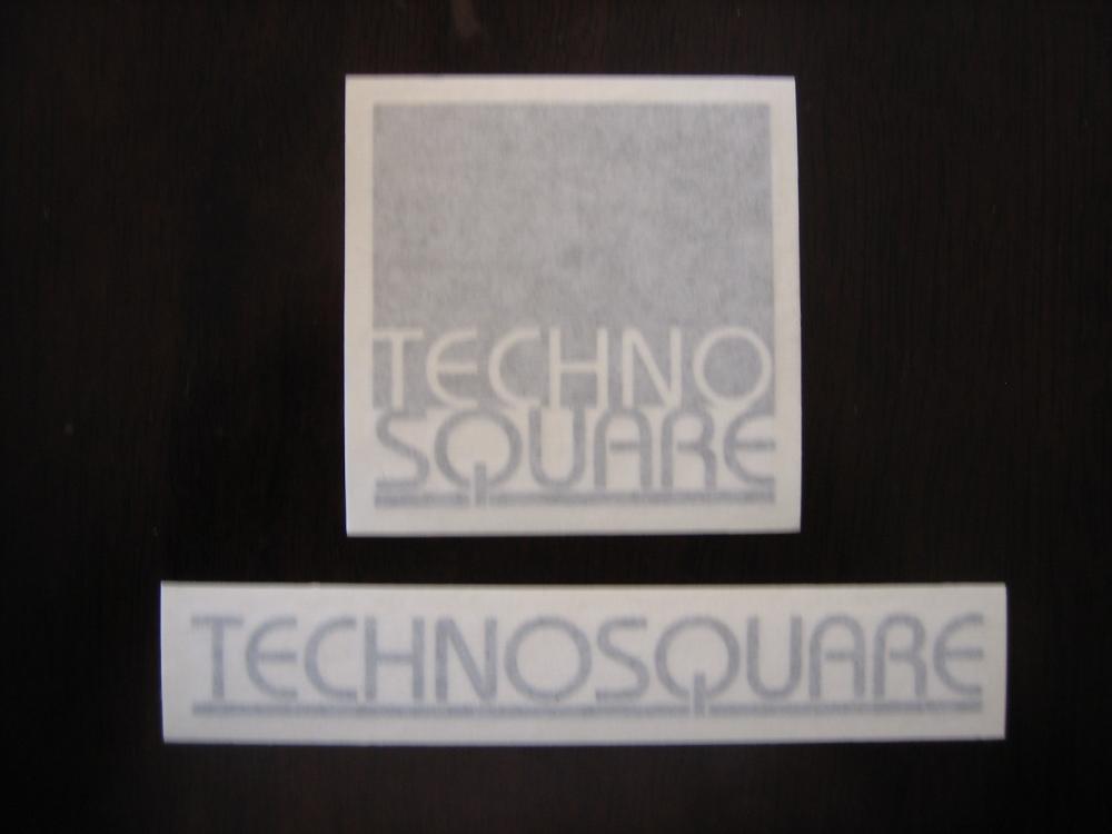 My stickers from Technosquare