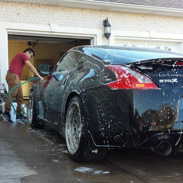 First carwash of the year.