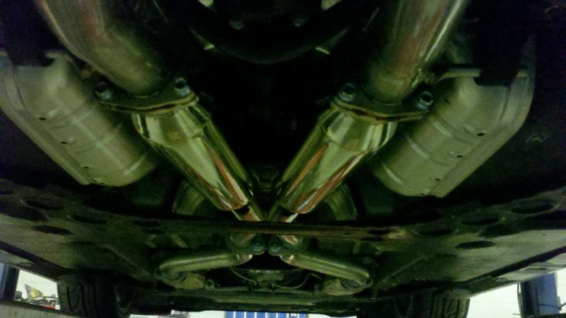 my 370z exhaust x pipe.1