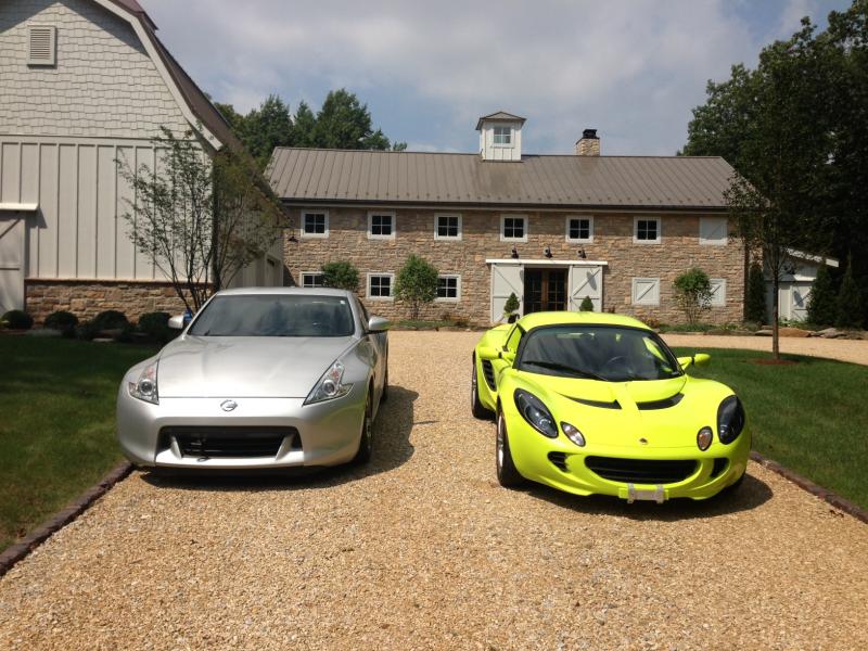 My DD and track beast out in front of my parent's house