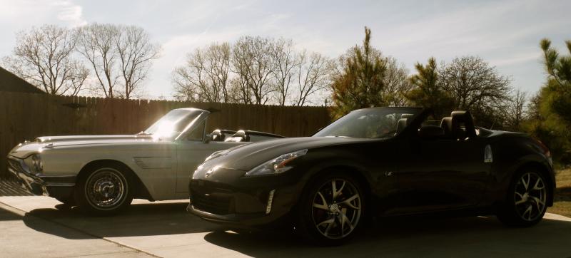 1965 T-Bird with 2014 Z