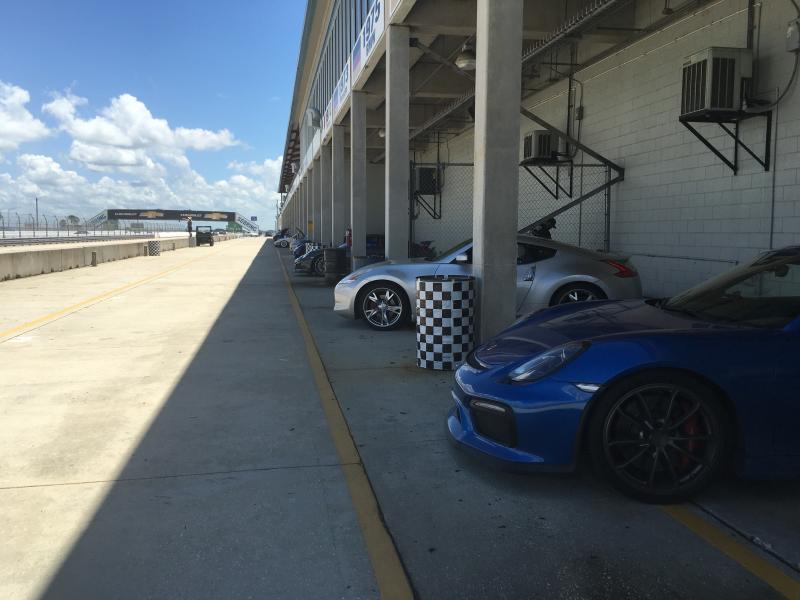 Waiting in the paddock at Sebring International Raceway