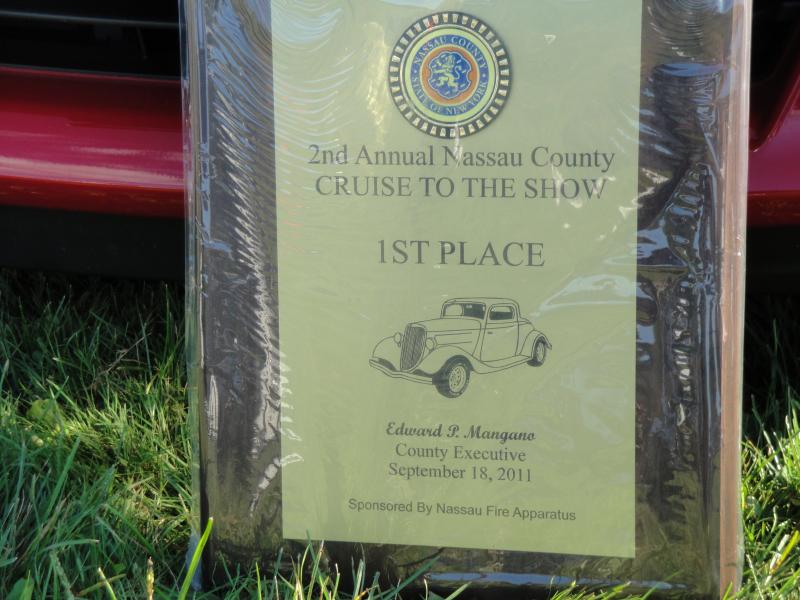 9/19/11 cruise to the show, won 1st place