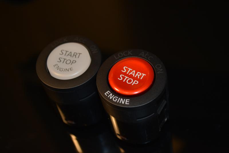 Starter button compare