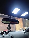 Overhead LED's and Homelink mirror