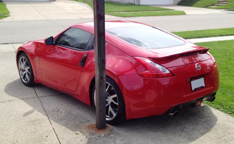 3M satin black wrapped the rear valence