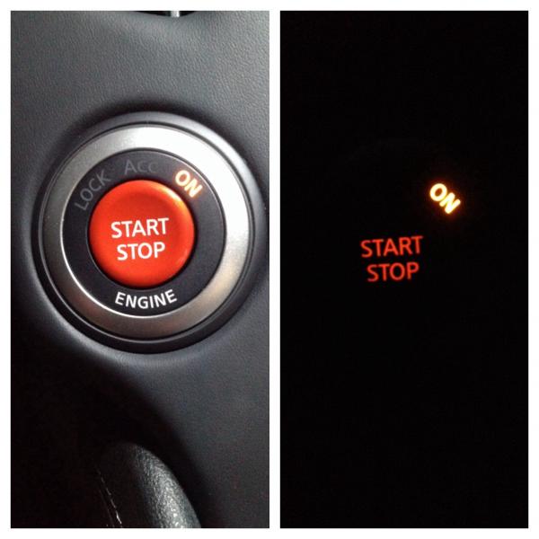 GTR button, day time and night time shot