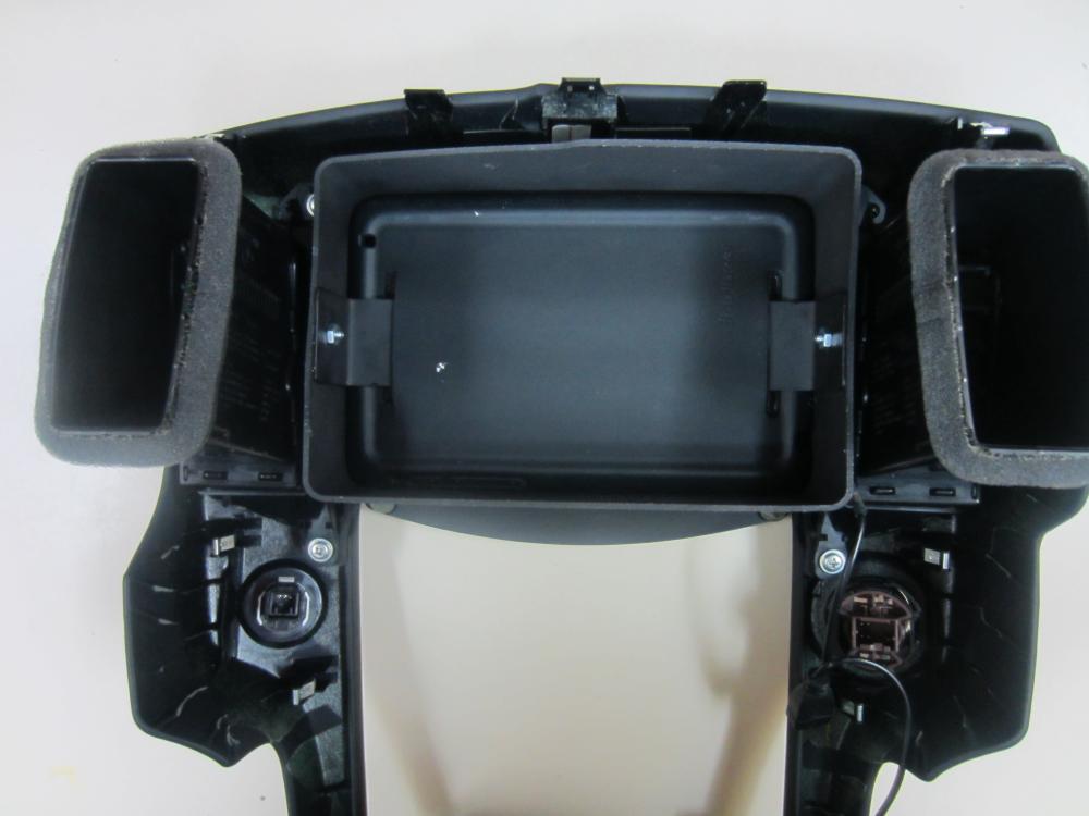 Rear view of tablet mount