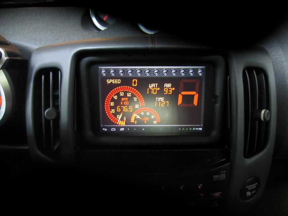 Torque racing display