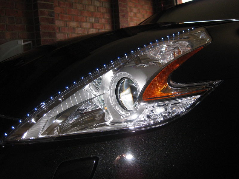 370Z Headlights Close 2