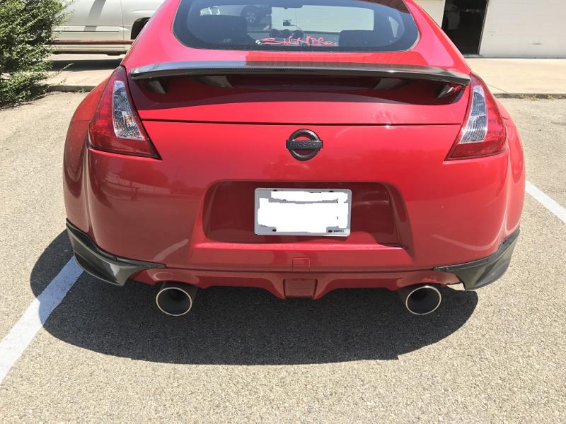 after replacing oem exhaust with nismo exhaust