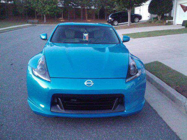 370Z head lights - finally got my head lights done matte black and bezels gunmetal