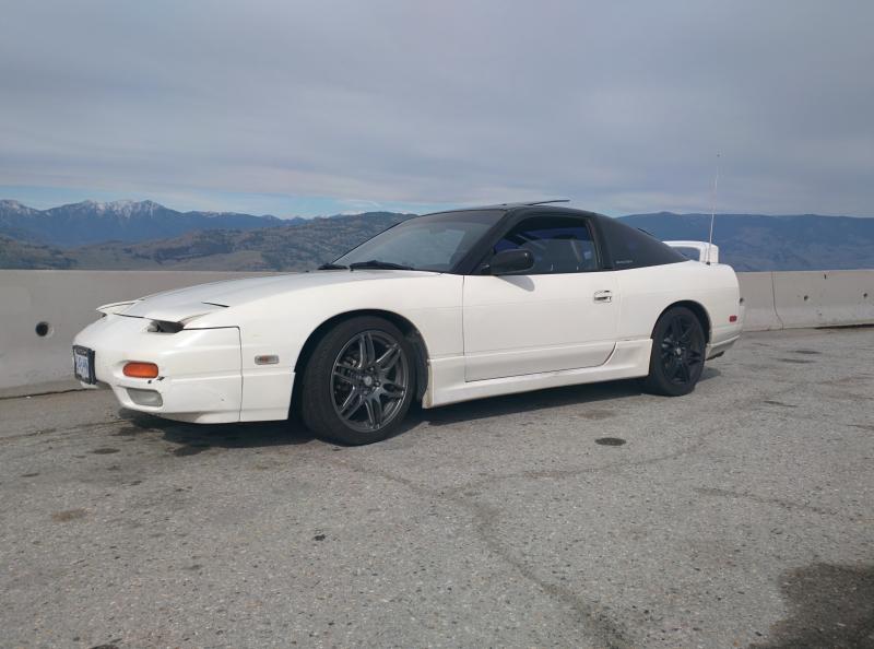 SR240 ripping the mountains in BC Canada