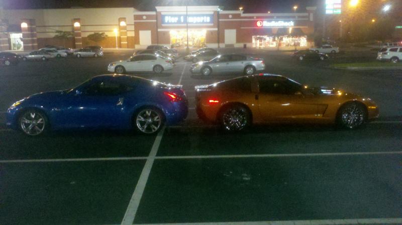 370Z vs Vette