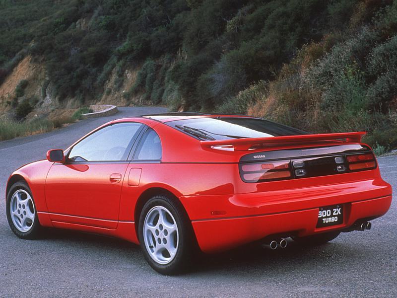 1990 Nissan 300ZX TwinTurbo - this was the first Nissan i could remember seeing and going "wow!" over. The change from the previous 300zx was dramatic, and would forever change the way japanese cars were designed.