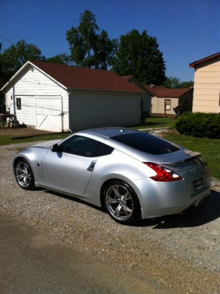 There was a clear blue sky the day my Z came home.