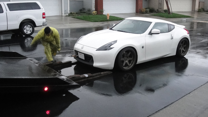 driving through puddles = bad 
(jan'10)