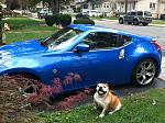 Tank and the Z enjoying the cool fall weather