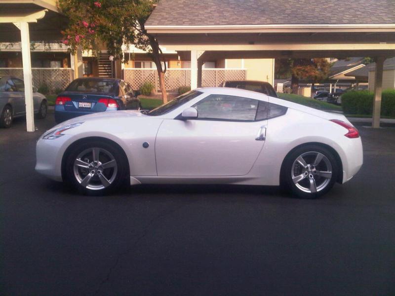 370z side view