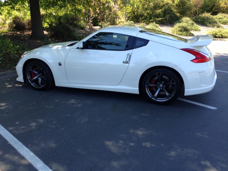 Parked in the shade.