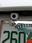 Sony XA-R800C Rear View Camera - Painted White to match