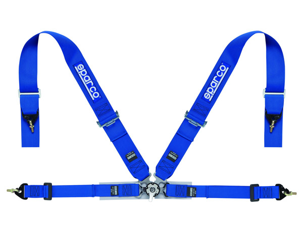 Sparco blue harness