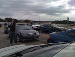 Cars taken over the Gas station. Soon to be Austin.