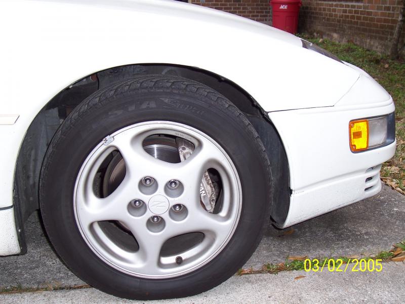 The stock rims, just like the 370Z, were just as original and stood out just as nice (back then).  One feature that very few knew, was that the rims were made and tagged for Right Front, Left Front, Right Rear and Left Rear... The purpose? Airflow... If placed correctly, Airflow was from the inside to the outside, and helped cool your brakes down...